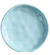 WROSWT Non-Slip Cat Food Bowl,Healthy Ceramic Cats Bowls with Silicone Bottom, Anti-Whisker Fatig...