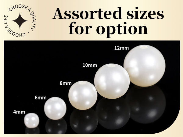 DIFFERENT SIZES PEARL BEADS AVAILABLR