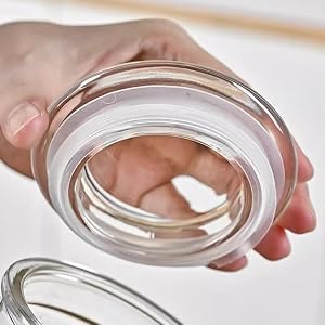 cute mason jar airtight engraved glass pantry containers with lids grated cheese container with lid