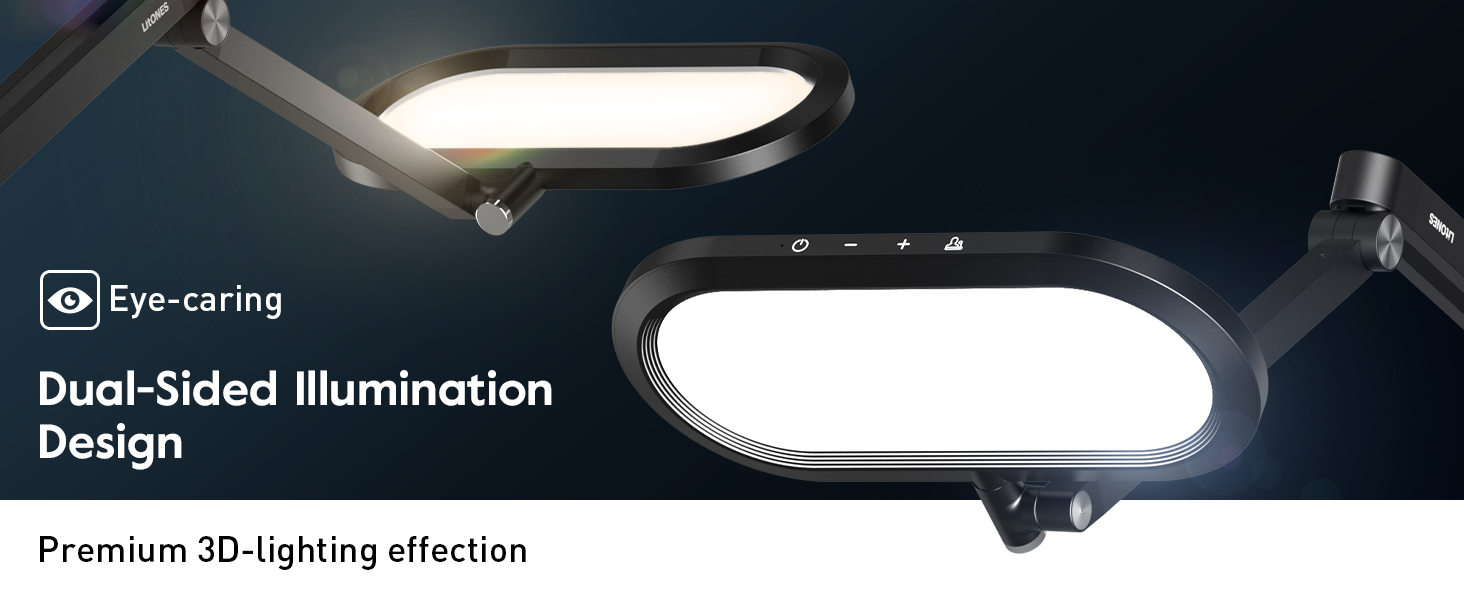 clip on desk lamp computer lighting black desk lamp desk light for video calls desk led lamp