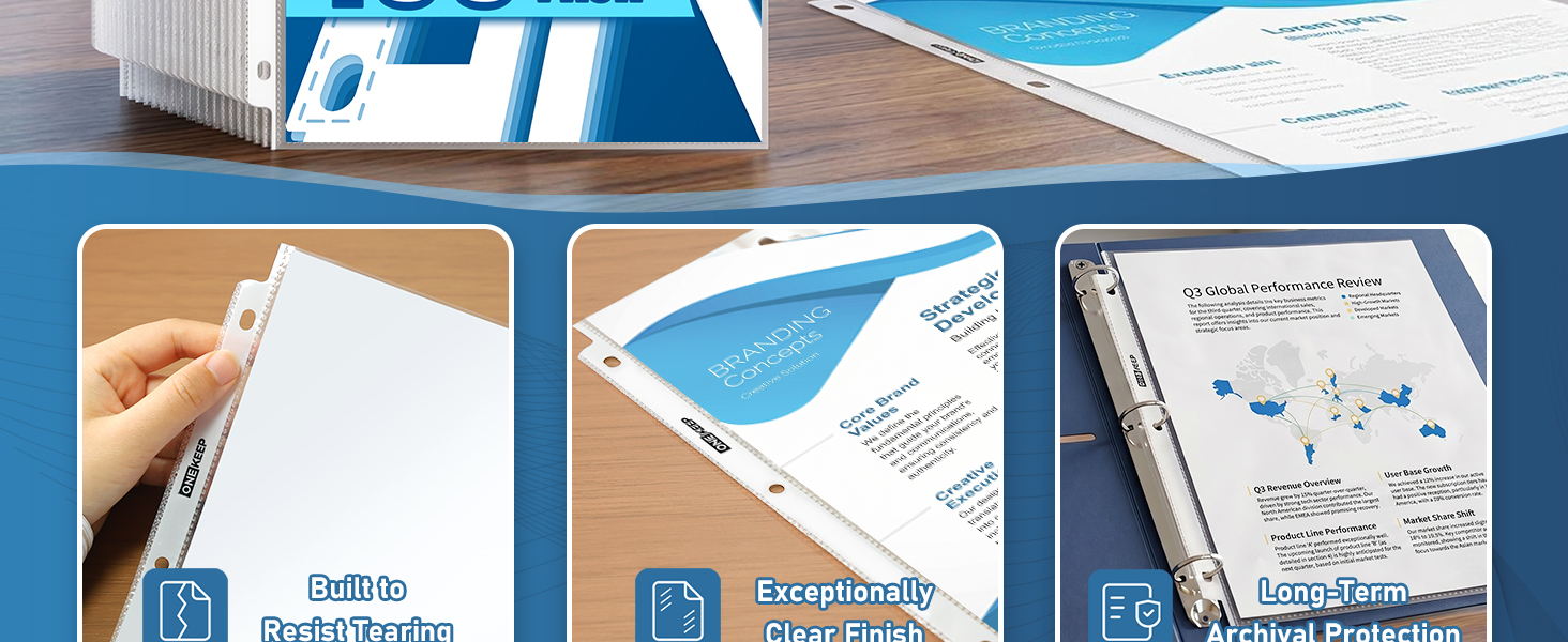 sheet protectors