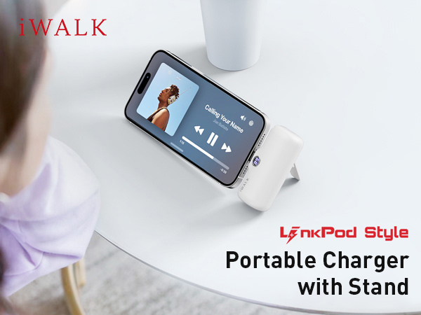 iWALK Small Portable Charger white