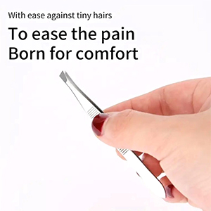 Slant Tweezers - Precision Stainless Steel Slant Tip Tweezers