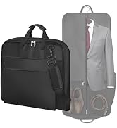 MISSLO Carry On Garment Bags for Travel with Shoe Compartment 42'' Suit Travel Bags for Men Heavy...