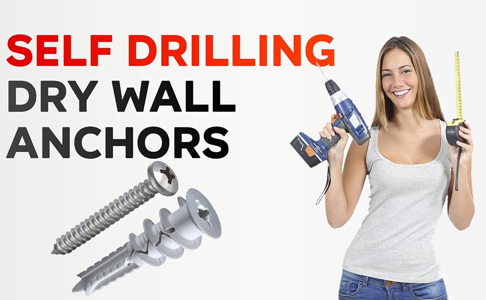 Dry wall anchors wall hanging kit sheetrock wall nails drywall hammer masonry anchors drywall drill