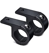 2Pcs Black Light Bar Mounts,Motorcycle Mounting Bracket, Light, Car Accessories 0.75" 1" 1.25" Bu...