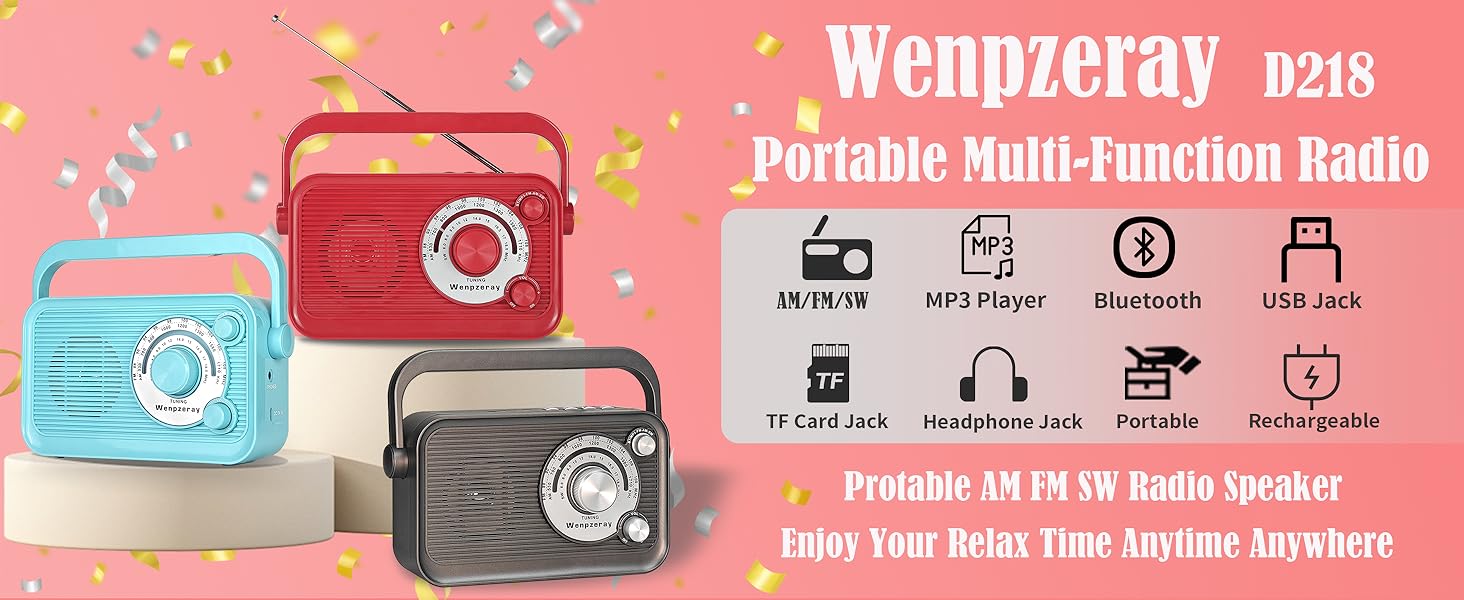 D218 portable radio
