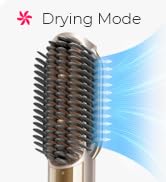 TYMO Hair Straightener Brush Blow Dryer 2-in-1, 2X Faster Wet to Dry Hair Straightener Hot Comb f...