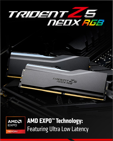 gskill trident z5 neox rgb amd expo ull