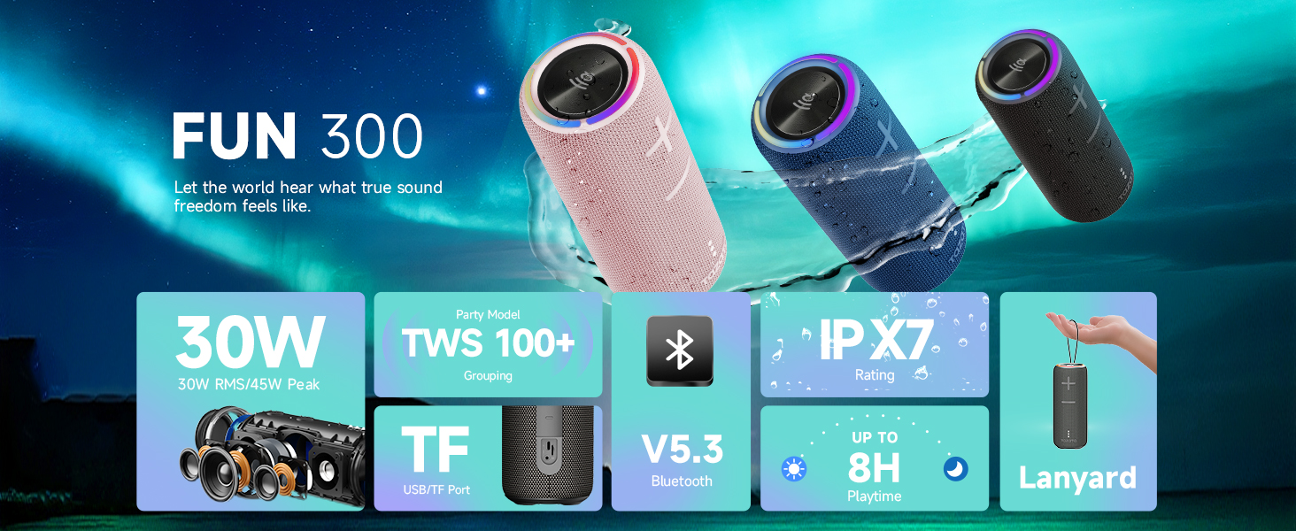 buletooth speaker 30w bass