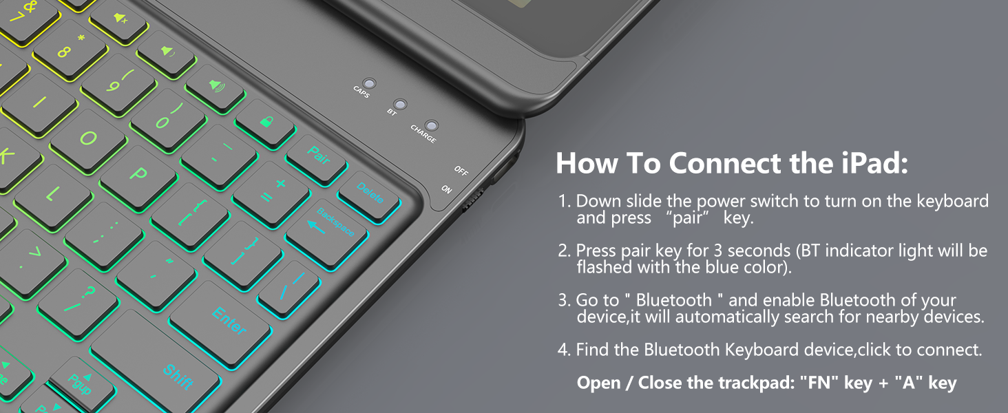 ipad 9th generation case with keyboard