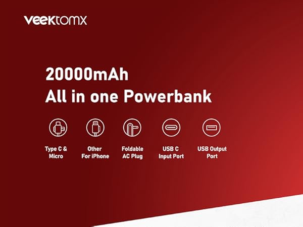 power bank 20000mAh
