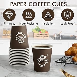 disposable paper cups