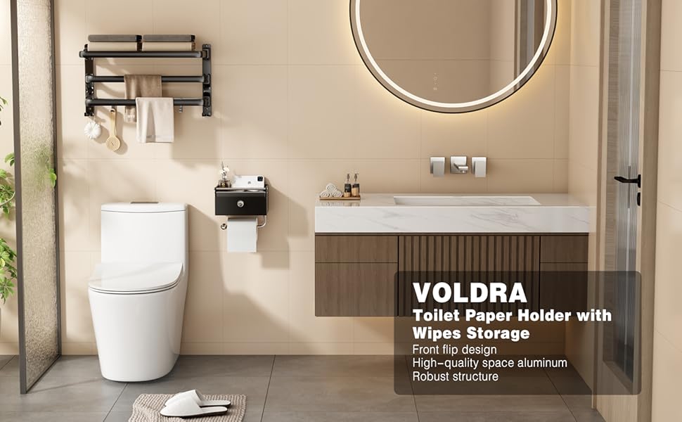 Voldra toilet paper holder