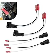 CouTunp 4PCS 72-5600 Speaker Harness, Car Door Speaker Adapter Connector Plug, Speaker Wiring Har...