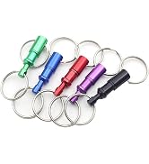 BWESOO 1Pc Lot 2 Detachable Pull Parts Quick Release Keychain Keyring Separate Keyring-Random col...