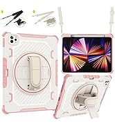Junfire Armor Case for iPad Air 5th/4th Gen 10.9 inch 2022/2020, iPad Pro 11 Protective Shockproo...