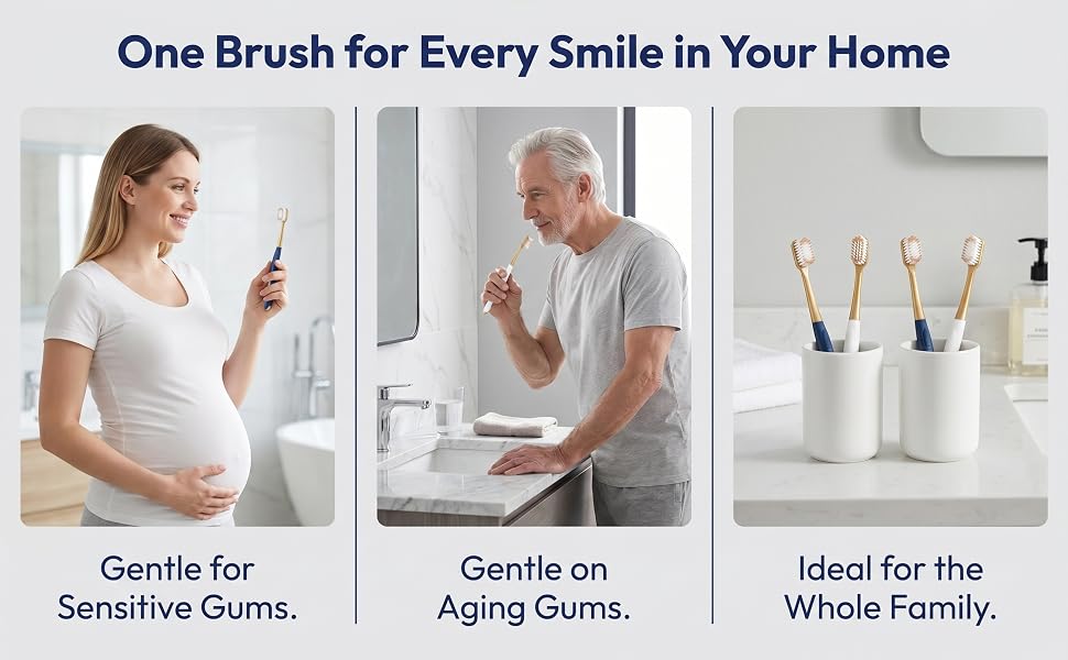 ultra soft toothbrushes for adults sensitive
