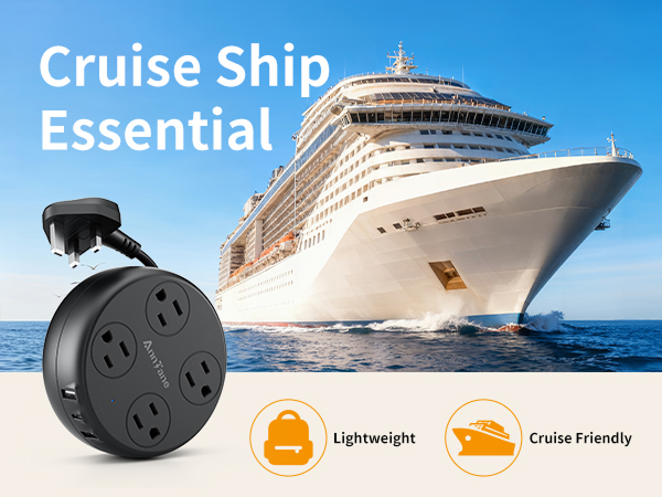travel power strip with usb ports
