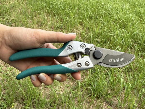 O Shine professional pruning shears garden clippers heavy duty pruners for gardening tools