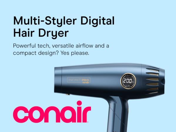 Multi-Styler Digital Hair Dryer