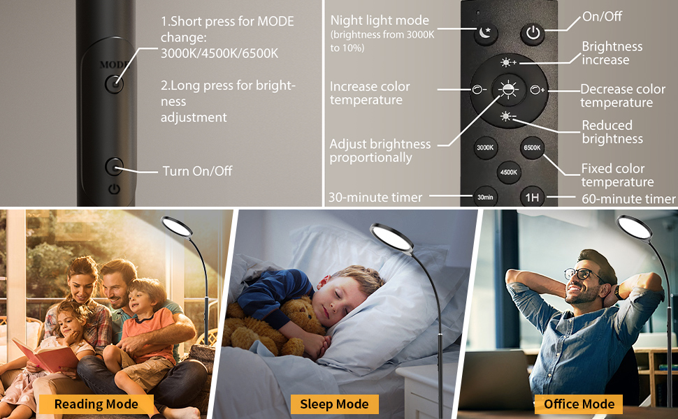 Remote control lamp