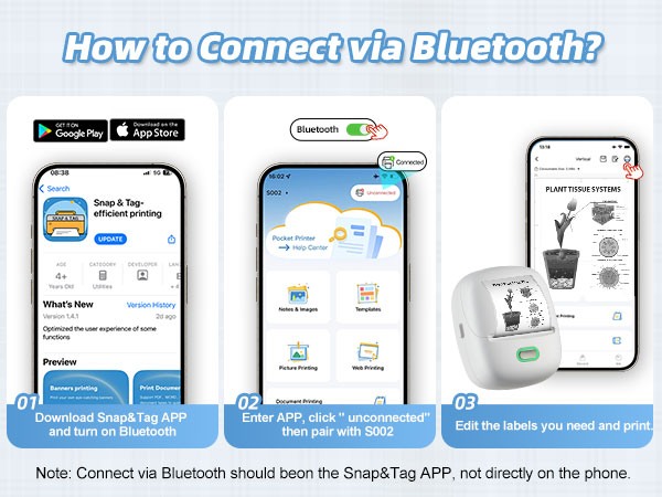 Bluetooth connect