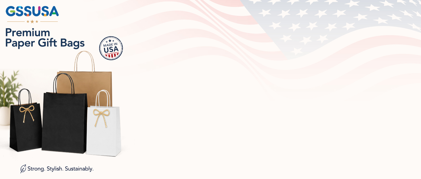 Paper Gift Bags Made in USA