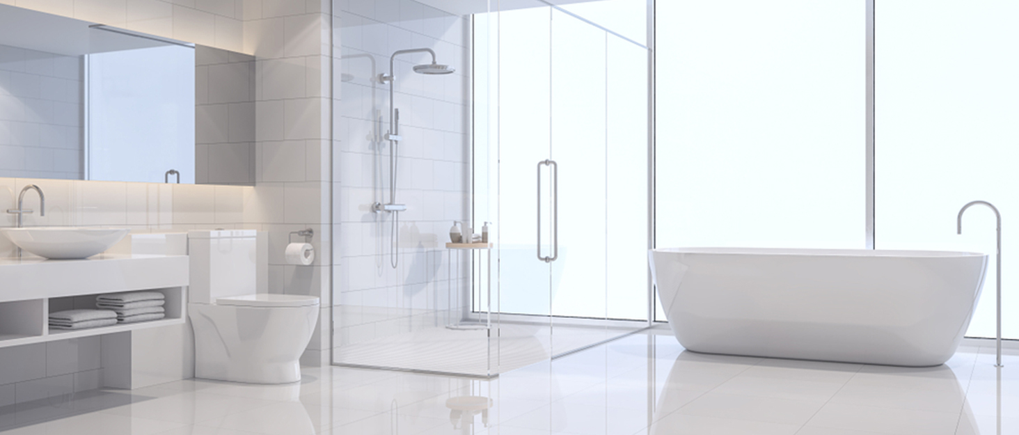 Grandaily Chenille Striped Bathroom Rug