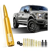 Car Bullet Antenna,Truck Exterior Decoration Accessories Car Vehicle Replacement Antenna Conpatib...