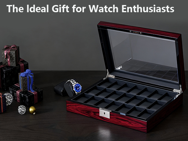 wooden watch case for men