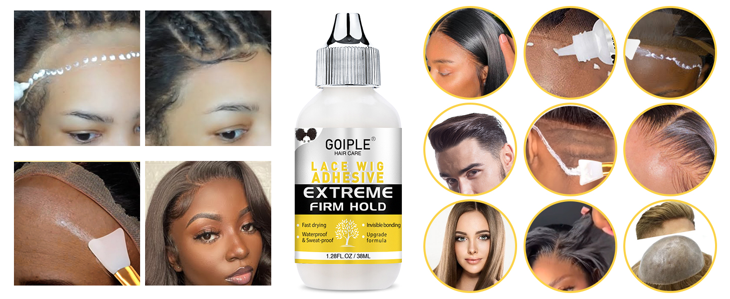 lace glue for lace front wigs