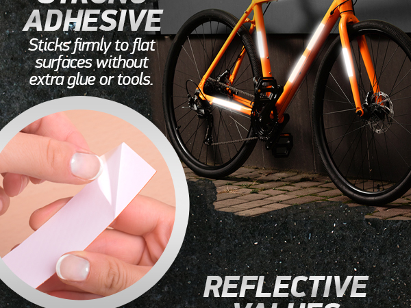 reflective stickers 3m tape mailbox reflectors for helmet vinyl hard hat sticker car motorcycle