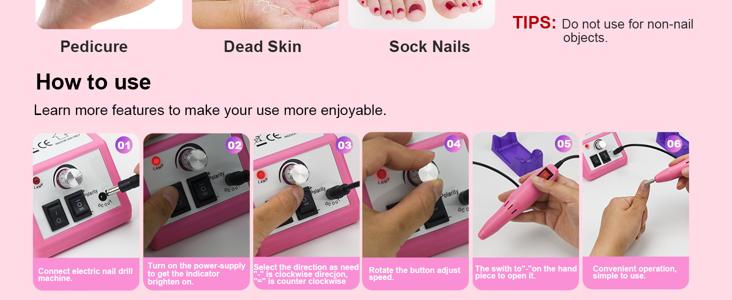 Nail Drill Machine