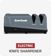 EverCook Precision Electric Knife Sharpener for Kitchen Knives, 2-Stage Sharpening and Polishing,...