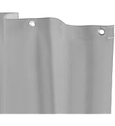 Kenney MB61159 Microban Protected Medium Weight 4.8 Gauge Waterproof PEVA Shower Curtain Liner wi...