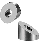 Steel DN Mate T316 Stainless Steel 30 Degree Angle Beveled Washer for 1/8