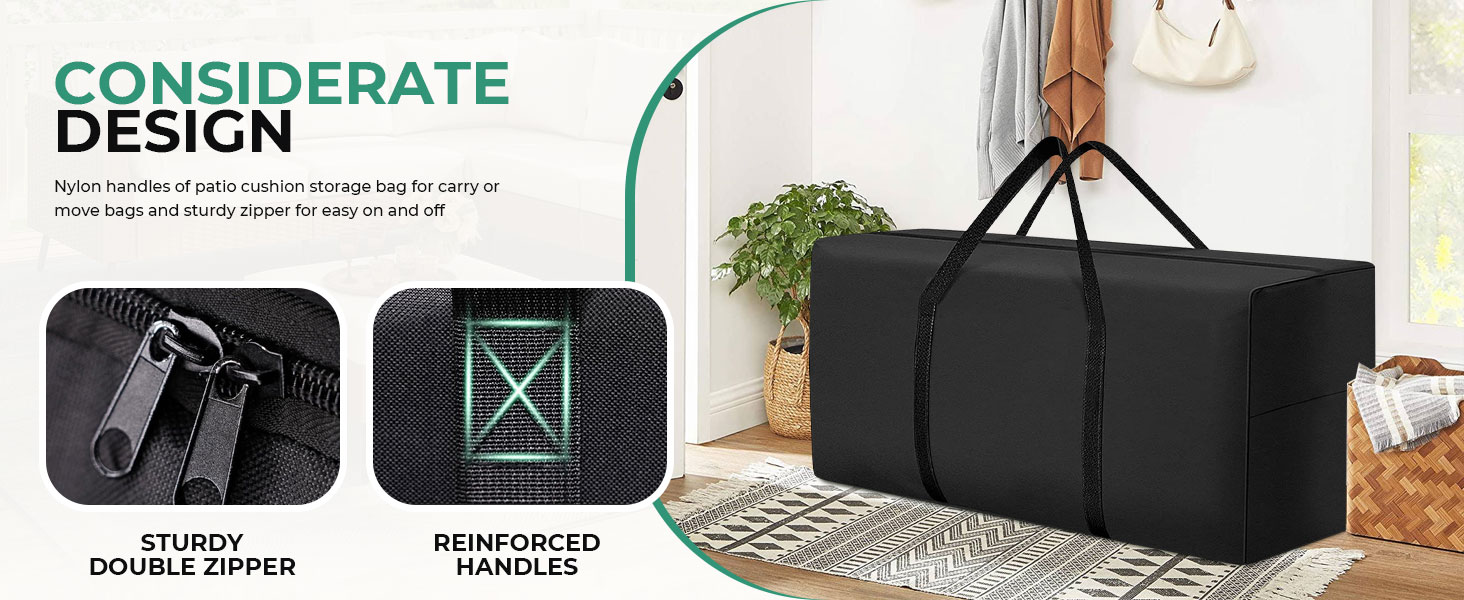 Outdoor Cushion Storage Bag