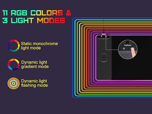 13 RGB Light Modes
