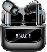 Wireless Earbuds Bluetooth 5.4, 6 Mic ENC Noise Cancelling Clear Call, in Ear Buds Deep Bass HiFi...
