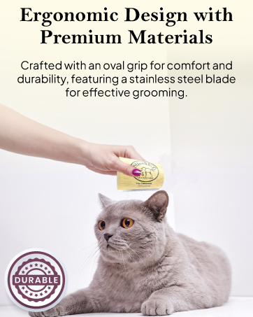 Dog Cats Scratching Brush for Shedding & Horse Grooming Kit Supplies Deshedding Metal Comb All Fur