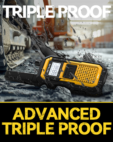 waterproof walkie talkie