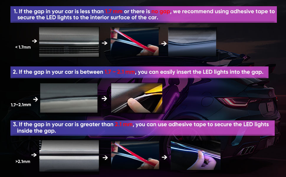 Acrylic Car LED