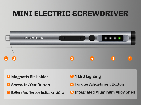 electric precision screwdriver