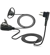 SEYUGOPTI D Shape Earpiece Headset with Mic PTT for Motorola XIR P8268/8260/8668 CLS1410 CLS1110 ...