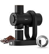 Burr Coffee Grinder,Wirsh Electric Single Dose Espresso Grinder Geimori GU64 with 64mm Flat Burr,...