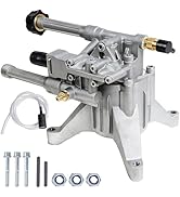 Hourleey 7/8" Shaft Vertical Pressure Washer Pump, 3000PSI 2.5GPM, Replacement Washer Pump, Compa...