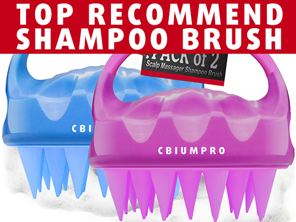 soft silicone scalp massager