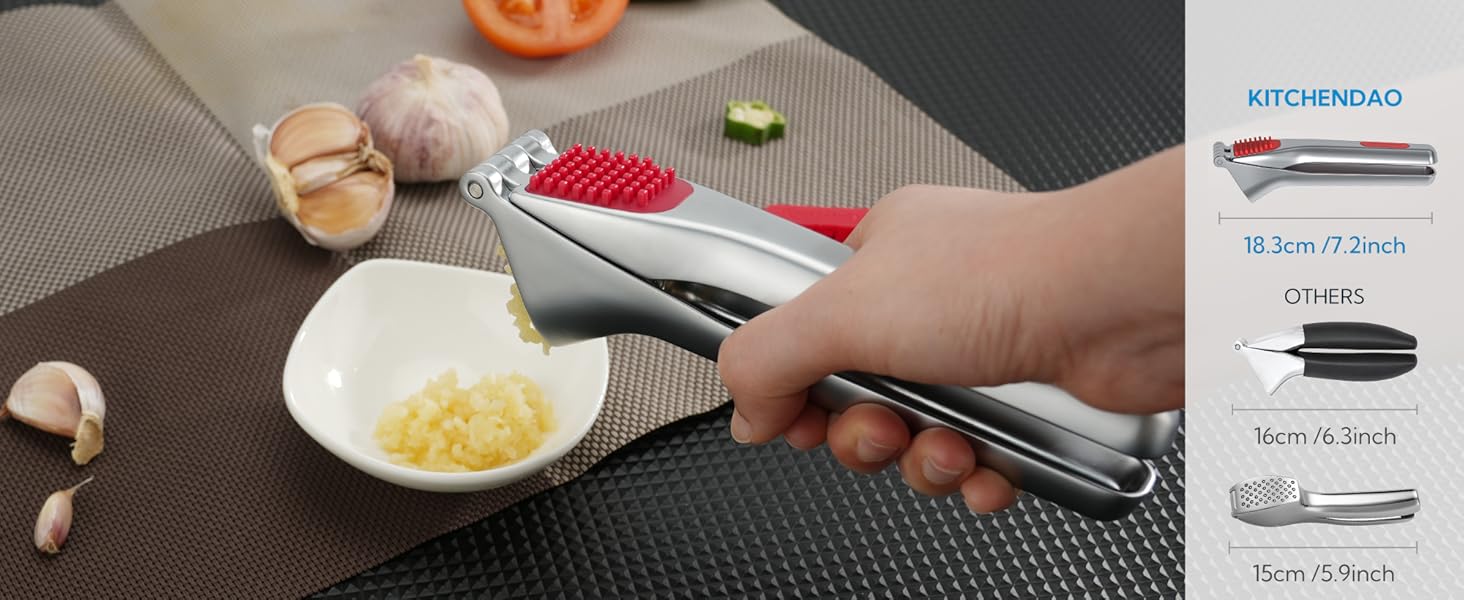 Heavy-Duty Garlic Press