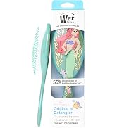 Wet Brush Disney Princess Ariel Original Detangler Hair Brush, Pain-Free Knot Removal, Flexible B...